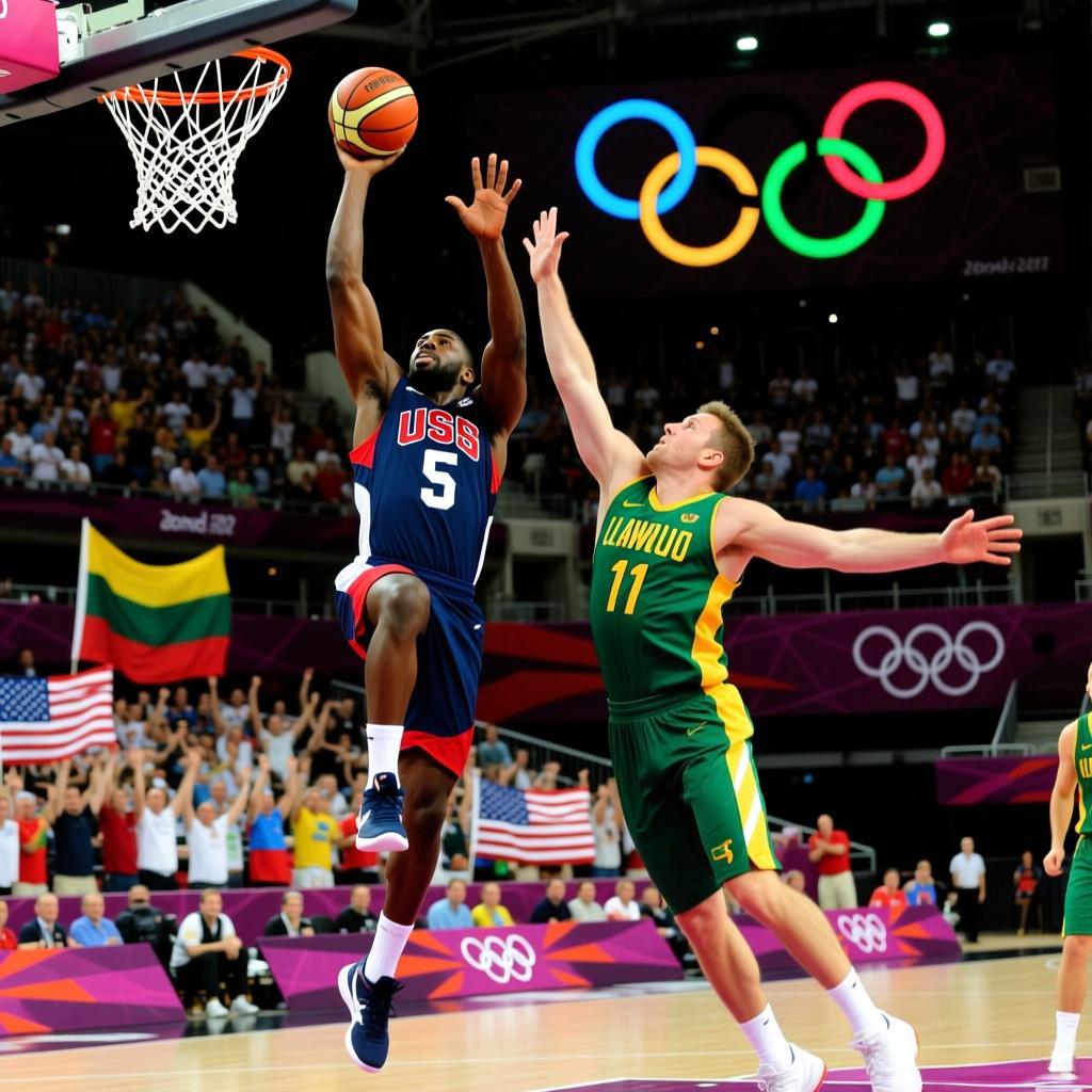2012奥运会美国男篮vs立陶宛:梦之队神话下,被遗忘的巨人悲歌
