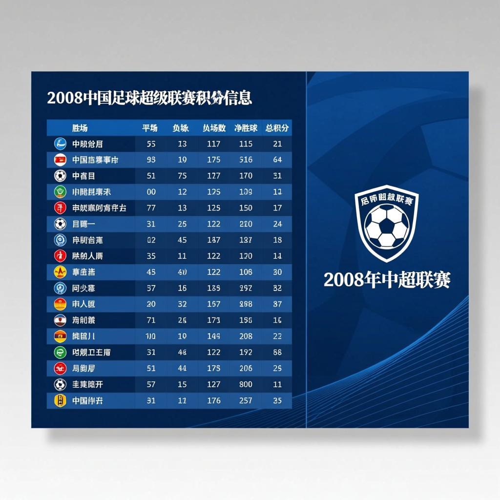 2008中超风云：那一年，积分榜如何诉说中国足球的蜕变与阵痛
