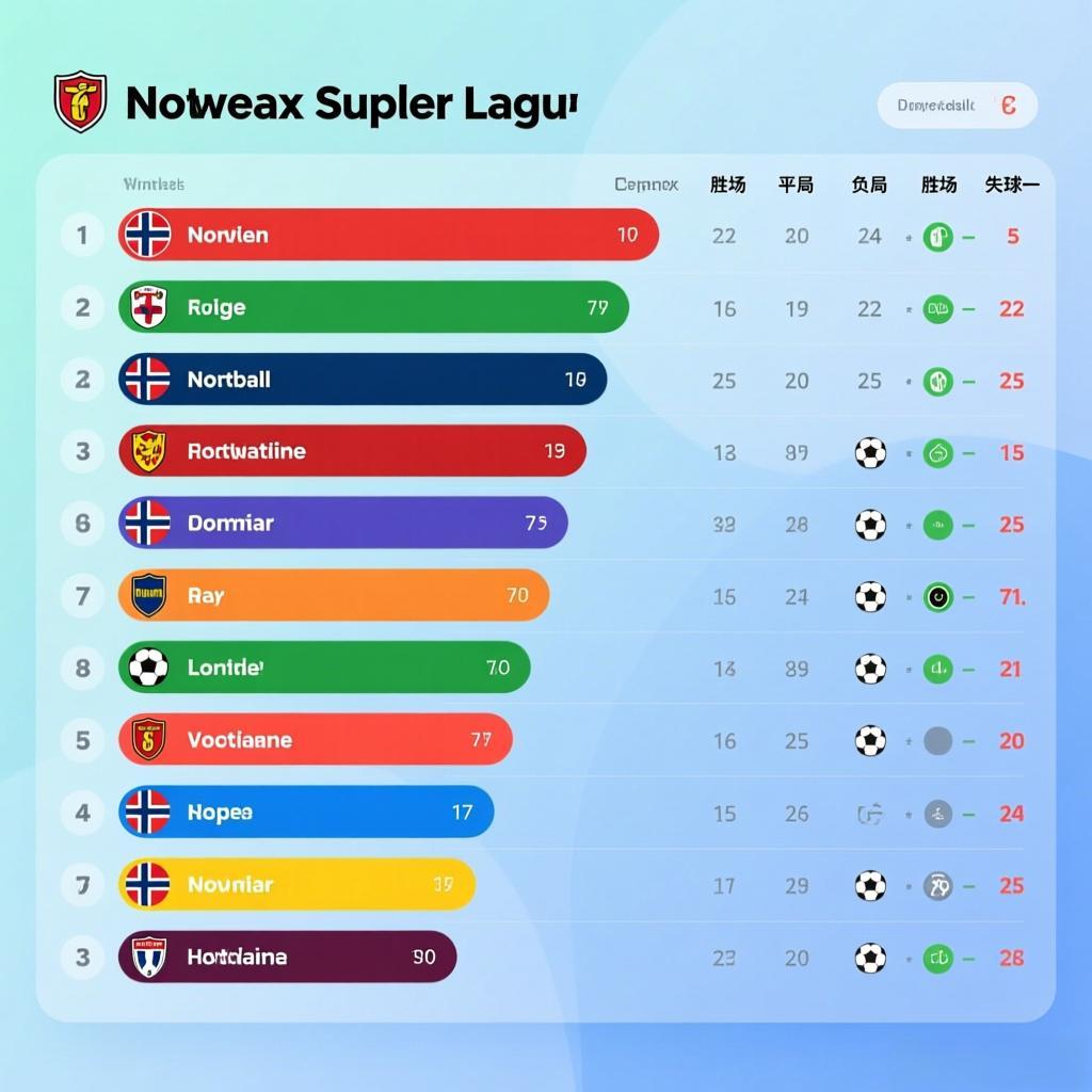 挪超最新比分及积分榜：维京强势登顶，传统豪门集体失速
